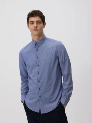 Reserved - Koszula slim fit - granatowy
