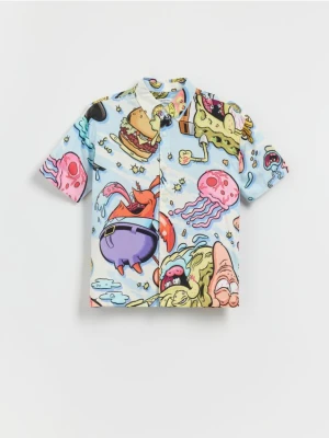 Zdjęcie produktu Reserved - Koszula SpongeBob - jasnoniebieski