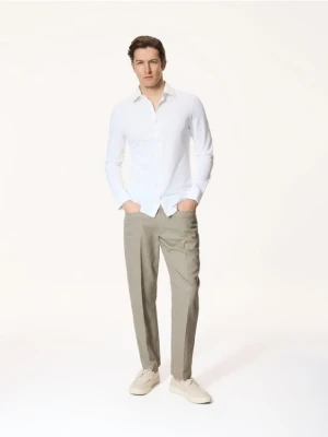 Reserved - Koszula super slim fit - biały