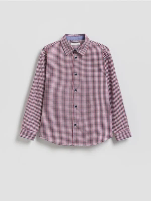 Reserved - Koszula w drobną kratę - czerwony