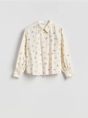 Reserved - Koszula w kwiaty - wielobarwny