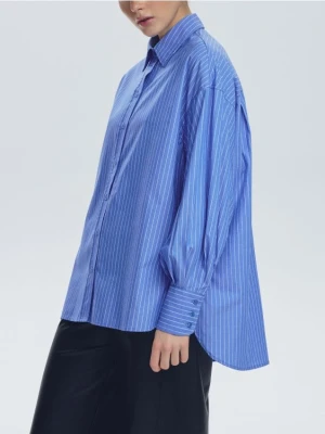 Reserved - Koszula w paski - niebieski
