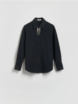 Reserved - Koszula w prążek - szary