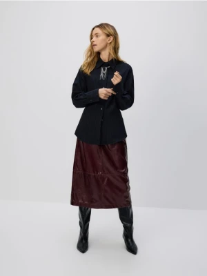 Reserved - Koszula w prążek - szary