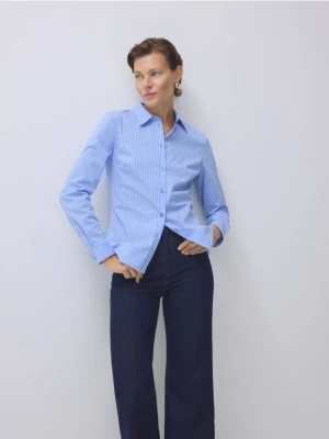 Reserved - Koszula z bawełną - wielobarwny