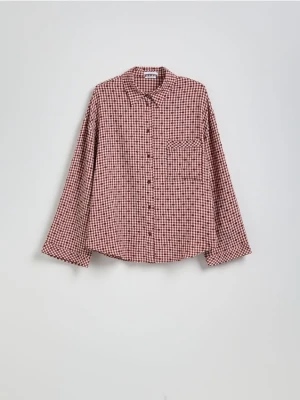 Reserved - Koszula z dodatkiem wiskozy - wielobarwny