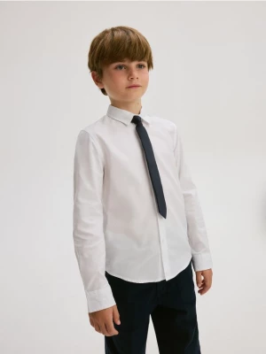 Reserved - Koszula z krawatem - biały