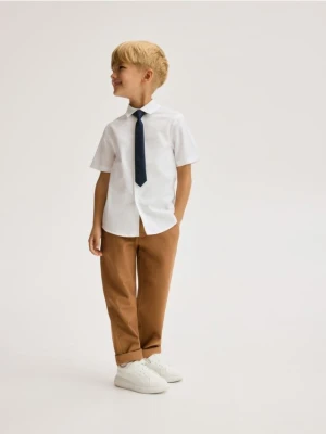 Reserved - Koszula z krawatem - biały