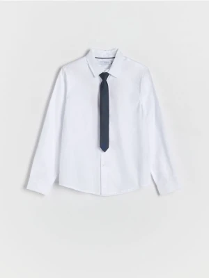 Zdjęcie produktu Reserved - Koszula z krawatem - biały