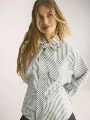 Reserved - Koszula z krawatem - wielobarwny