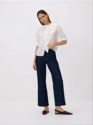 Reserved - Koszula z krótkim rękawem - biały