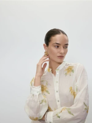 Zdjęcie produktu Reserved - Koszula z lyocellem - wielobarwny