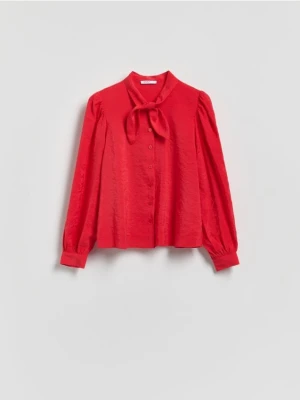 Reserved - Koszula z modalem - czerwony