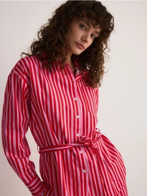 Reserved - Koszula z paskiem - wielobarwny