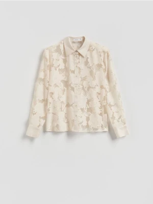 Reserved - Koszula z wiskozą - beżowy