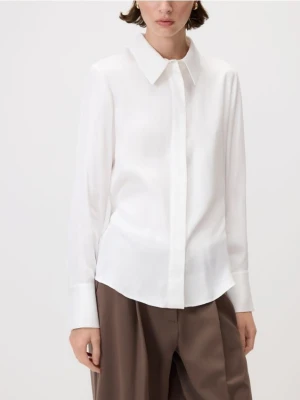 Reserved - Koszula z wiskozy - biały