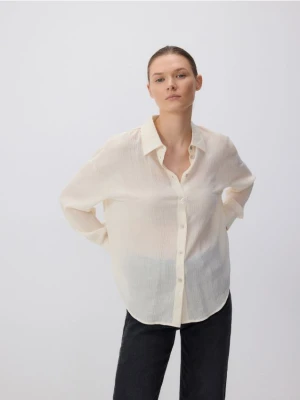 Reserved - Koszula z wiskozy - kremowy