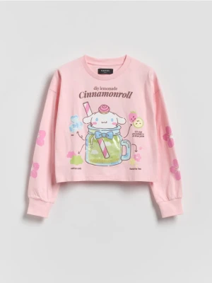 Reserved - Koszulka Cinnamoroll - pastelowy róż