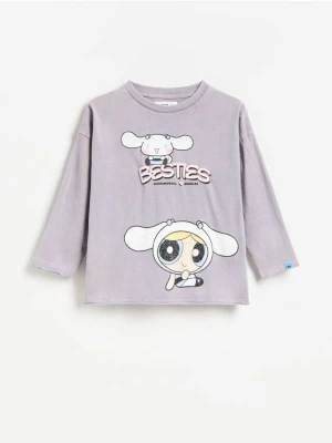 Reserved - Koszulka Hello Kitty and Friends x The Powerpuff Girls - lawendowy