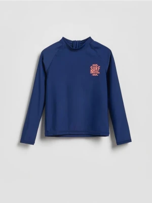 Reserved - Koszulka kąpielowa - granatowy