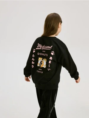 Reserved - Koszulka Mofusand - czarny