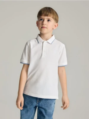 Reserved - Koszulka polo - biały