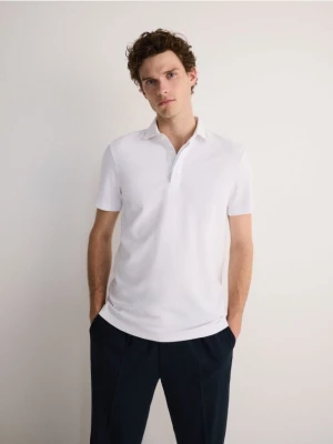 Reserved - Koszulka polo regular - biały