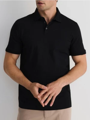 Reserved - Koszulka polo regular - czarny