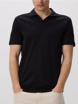 Reserved - Koszulka polo regular - czarny