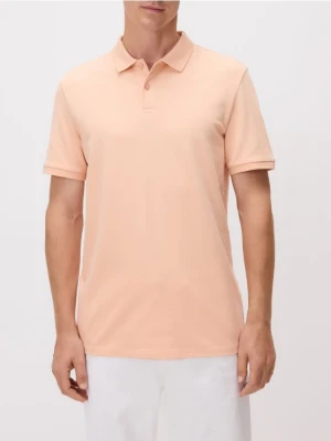 Reserved - Koszulka polo regular fit - bursztynowy