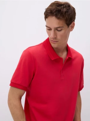 Reserved - Koszulka polo regular fit - czerwony