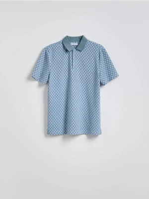 Reserved - Koszulka polo regular fit - jasnoniebieski