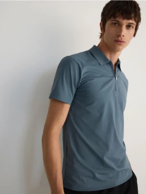 Reserved - Koszulka polo regular fit - jasnoszary