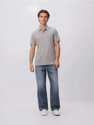 Reserved - Koszulka polo regular fit - jasnoszary