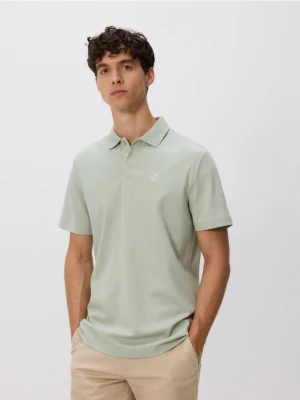 Reserved - Koszulka polo regular fit - jasnozielony