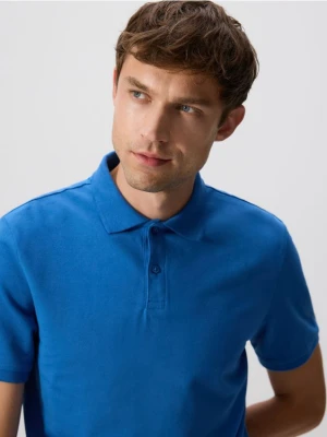 Reserved - Koszulka polo regular fit - niebieski