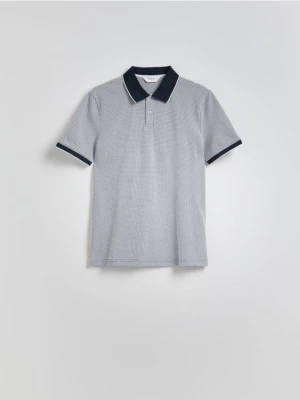 Reserved - Koszulka polo regular - jasnoniebieski