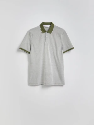 Reserved - Koszulka polo regular - jasnozielony