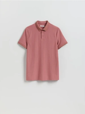 Reserved - Koszulka polo slim - brudny róż
