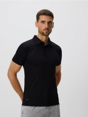 Reserved - Koszulka polo slim - czarny