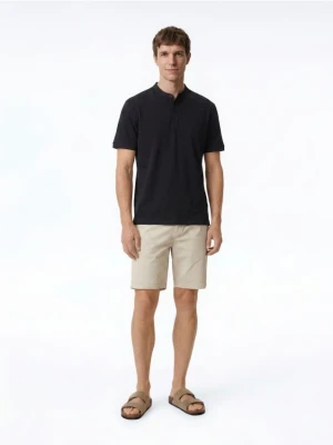 Reserved - Koszulka polo slim - czarny