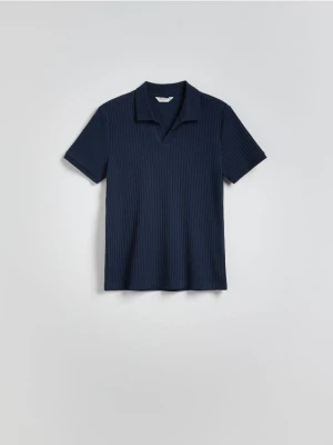 Reserved - Koszulka polo slim - granatowy