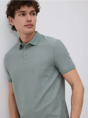 Reserved - Koszulka polo slim - jasny zielony