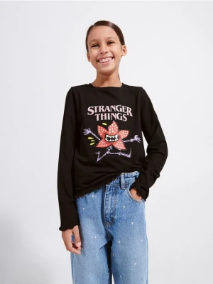 Reserved - Koszulka Stranger Things - czarny