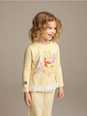 Reserved - Koszulka z falbanką Kubuś i Przyjaciele - żółty