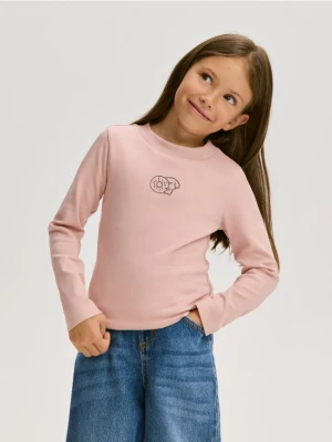 Reserved - Koszulka z nadrukiem - różowy