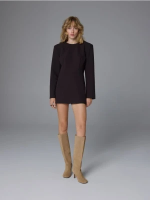 Reserved - Kozaki ze skóry naturalnej - beżowy