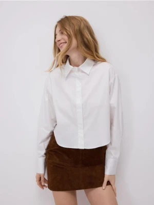 Reserved - Krótka koszula - biały