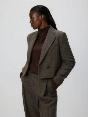 Reserved - Krótka marynarka - brązowy