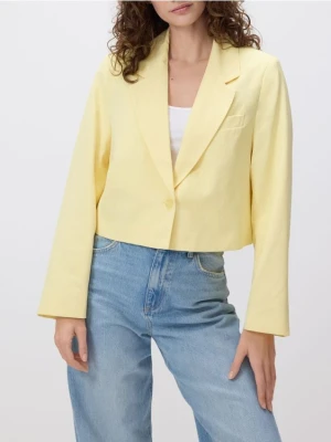 Reserved - Krótka marynarka - jasnożółty